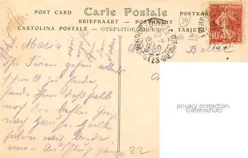 AK / Ansichtskarte Ploumanach La pointe du phare par gros tems Ploumanach