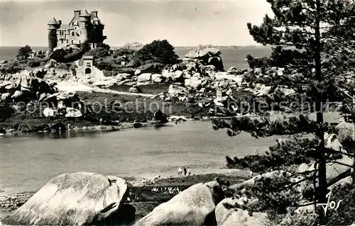 AK / Ansichtskarte Ploumanach Tregastel Chateau de Costaeres Ploumanach