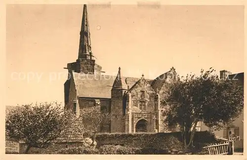 AK / Ansichtskarte Perros Guirec Eglise de la Clarte Perros Guirec