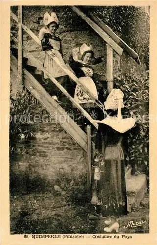 AK / Ansichtskarte Quimperle Costumes du Pays Quimperle
