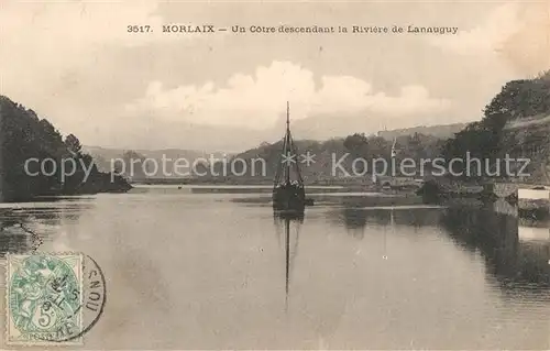 AK / Ansichtskarte Morlaix Riviere de Lannuguy Morlaix