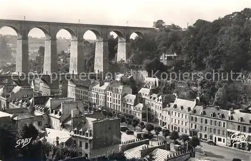 AK / Ansichtskarte Morlaix Avec Viaduc Morlaix