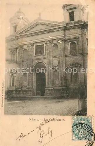 AK / Ansichtskarte Nerac Cathedrale Nerac