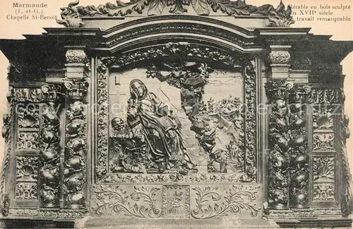 AK / Ansichtskarte Marmande Chapelle St Benoit Marmande