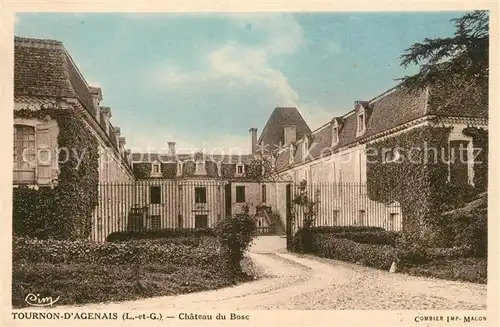 AK / Ansichtskarte Tournon d_Agenais Chateau du Bosc Tournon d Agenais