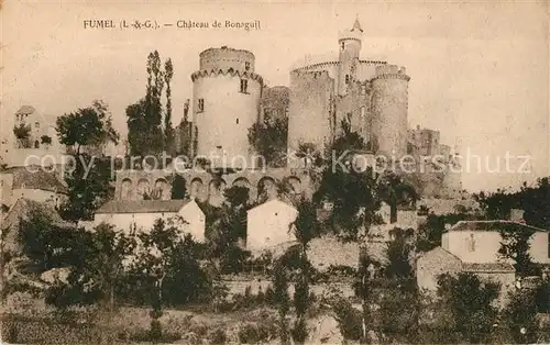AK / Ansichtskarte Fumel Chateau de Bonaguil Fumel