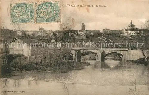 AK / Ansichtskarte Layrac Br?ckenpartie Layrac