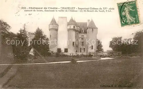 AK / Ansichtskarte Chazelet Chateau  Chazelet