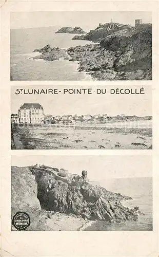 AK / Ansichtskarte Saint Lunaire Pointe du Decolle Saint Lunaire