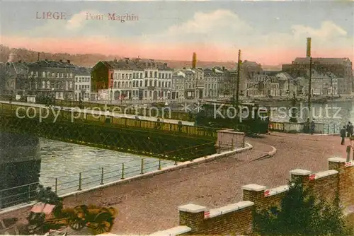 AK / Ansichtskarte Liege_Luettich Pont Maghin Liege Luettich