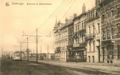 AK / Ansichtskarte Zeebrugge Boulevard de Blankenberghe Zeebrugge