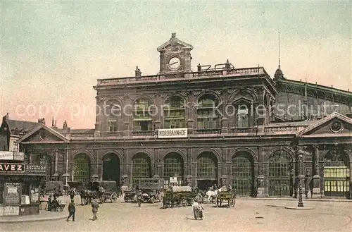AK / Ansichtskarte Lille_Antwerpen La Gare du Nord Lille_Antwerpen