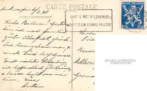 AK / Ansichtskarte Antwerpen_Anvers Groenplaats en Rubens Antwerpen Anvers