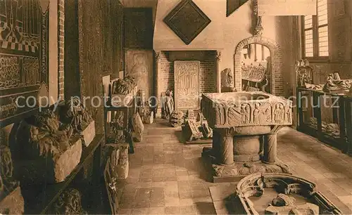 AK / Ansichtskarte Bruges_Flandre Hotel Gruuthuse Collection lapidaire Bruges_Flandre