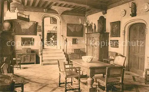 AK / Ansichtskarte Bruges_Flandre Hotel Gruuthuse Petite salle a manger Bruges_Flandre