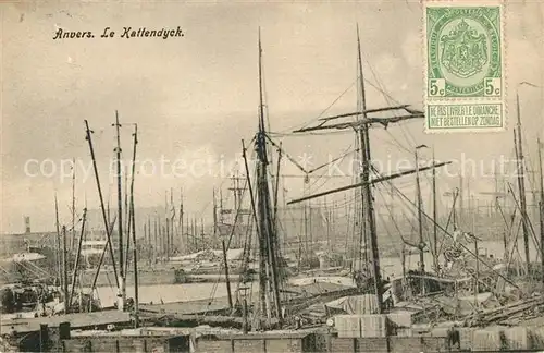 AK / Ansichtskarte Anvers_Antwerpen Le Kattendyck Anvers Antwerpen