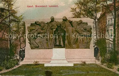 AK / Ansichtskarte Gand_Belgien Monument Laurent Gand Belgien