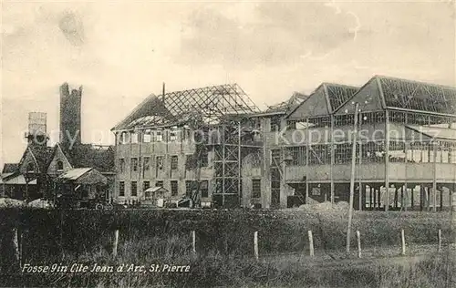 AK / Ansichtskarte St_Pierre Fosse 9in Cite Jean d Arc St_Pierre