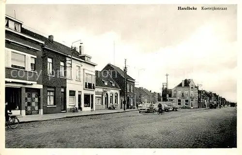 AK / Ansichtskarte Harelbeke Kortrijkstraat Harelbeke