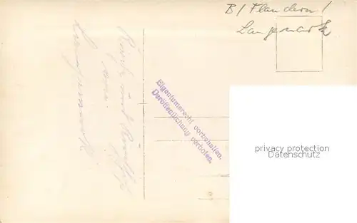 AK / Ansichtskarte Langemark Zerstoerte Kirche in WK1 Langemark