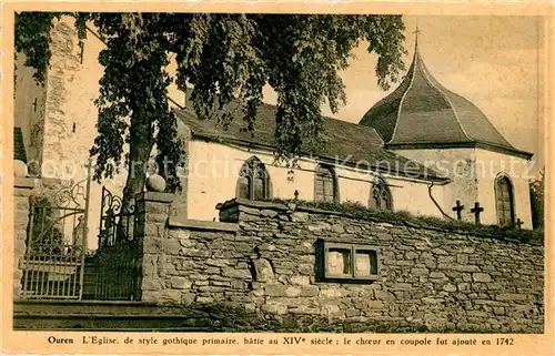 AK / Ansichtskarte Ouren Eglise  Ouren