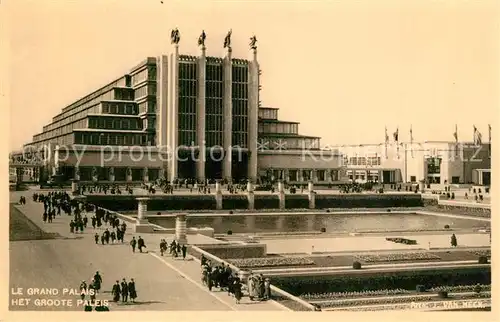 AK / Ansichtskarte Bruxelles_Bruessel Le Grand Palais Bruxelles_Bruessel