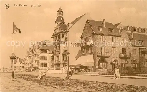 AK / Ansichtskarte La_Panne_Veurne Digue Est 