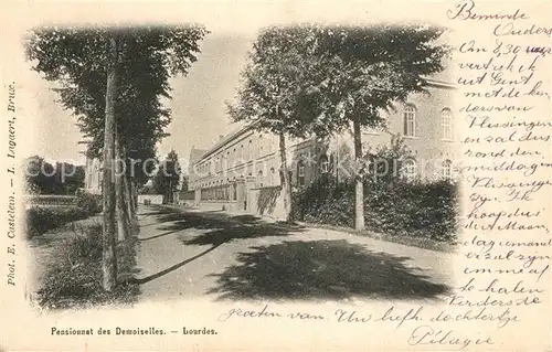 AK / Ansichtskarte Lourdes_Oostakker Pensionnat des Demoiselles Lourdes_Oostakker