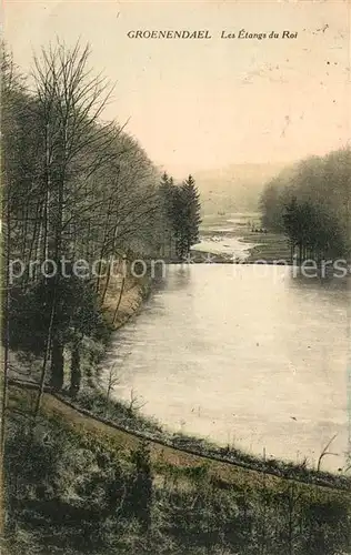 AK / Ansichtskarte Groenendaal Les Etangs du Roi Groenendaal