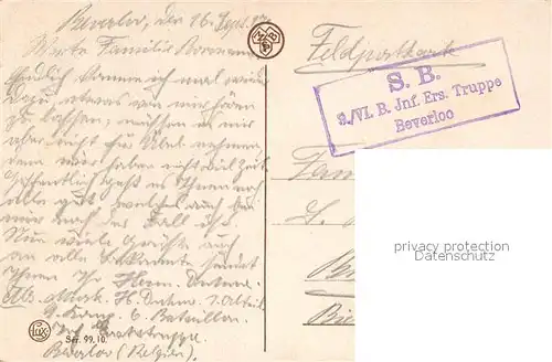 AK / Ansichtskarte Beverloo Mess des Officiers Beverloo