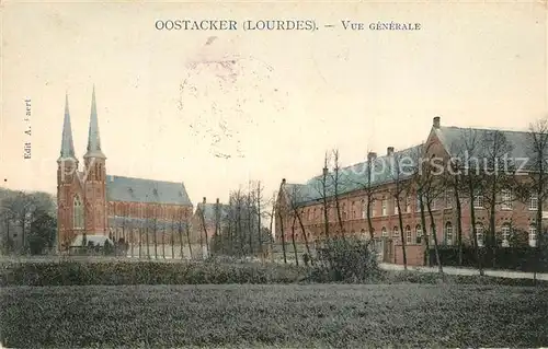 AK / Ansichtskarte Oostacker_Lourdes Vue generale Oostacker_Lourdes
