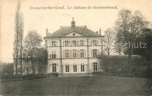 AK / Ansichtskarte Oostacker Le Chateau de slootendriesch Oostacker