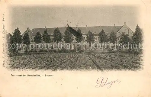 AK / Ansichtskarte Lourdes_Oostakker Pensionnat des Demoiselles Lourdes_Oostakker