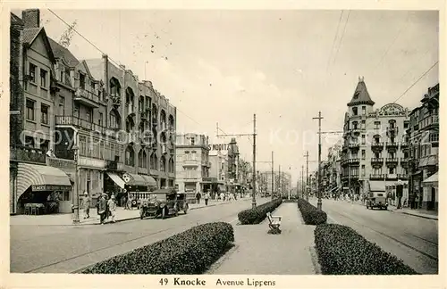 AK / Ansichtskarte Knocke Avenue Lippens Knocke