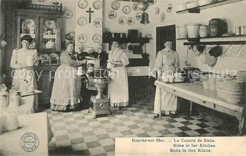 AK / Ansichtskarte Knocke sur Mer La Cuisine de Siska Knocke sur Mer