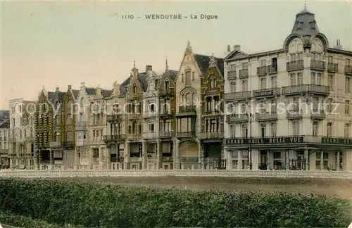 AK / Ansichtskarte Wenduyne La Digue Wenduyne