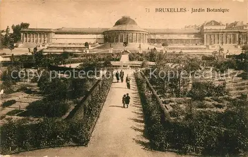AK / Ansichtskarte Bruxelles_Bruessel Jardin Botanique Bruxelles_Bruessel