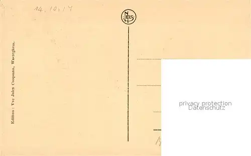 AK / Ansichtskarte Waereghem Kerk Waereghem