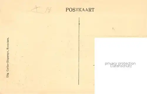 AK / Ansichtskarte Roeselare Groote Markt 