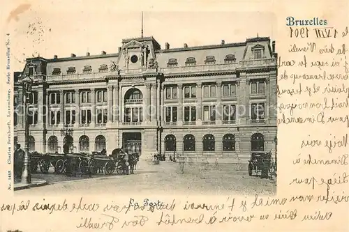 AK / Ansichtskarte Bruxelles_Bruessel La Poste Bruxelles_Bruessel