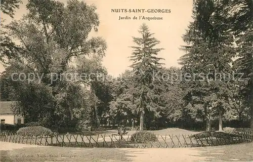 AK / Ansichtskarte Nuits Saint Georges Jardin de l Arquebuse Nuits Saint Georges