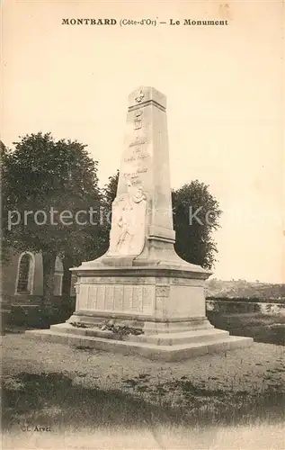 AK / Ansichtskarte Montbard Le Monument Montbard
