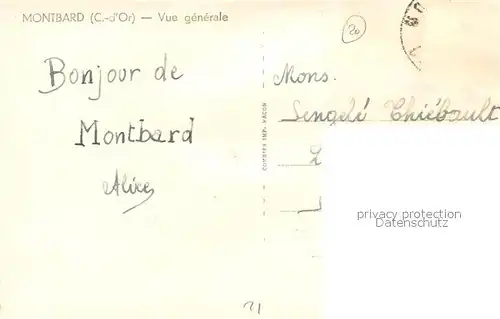 AK / Ansichtskarte Montbard Panorama Montbard