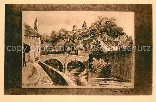 AK / Ansichtskarte Chatillon sur Seine Pont du Pertuis Chatillon sur Seine
