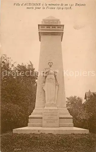 AK / Ansichtskarte Auxonne Monument Enfants morts pour la France Auxonne