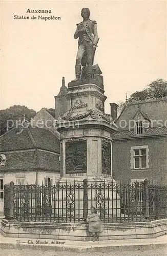 AK / Ansichtskarte Auxonne Statue Napoleon Auxonne