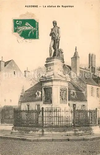 AK / Ansichtskarte Auxonne La statue de Napoleon Auxonne