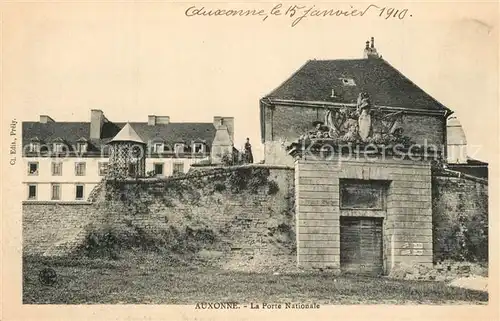 AK / Ansichtskarte Auxonne La Porte Nationale Auxonne