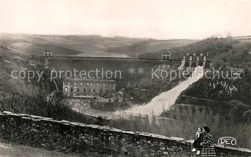 AK / Ansichtskarte Eguzon Chantome Le Barrage Eguzon Chantome