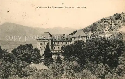 AK / Ansichtskarte La_Motte de Galaure Chateau La_Motte de Galaure